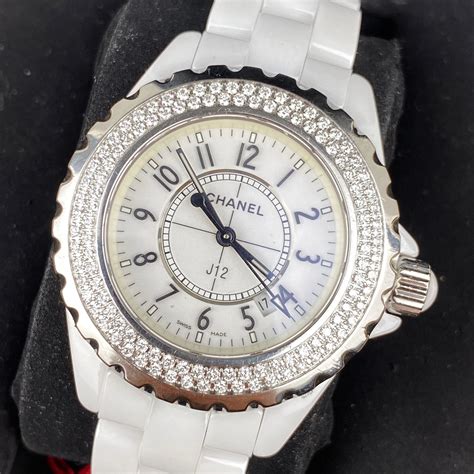 chanel j12 with diamonds price|authentic chanel j12 watch.